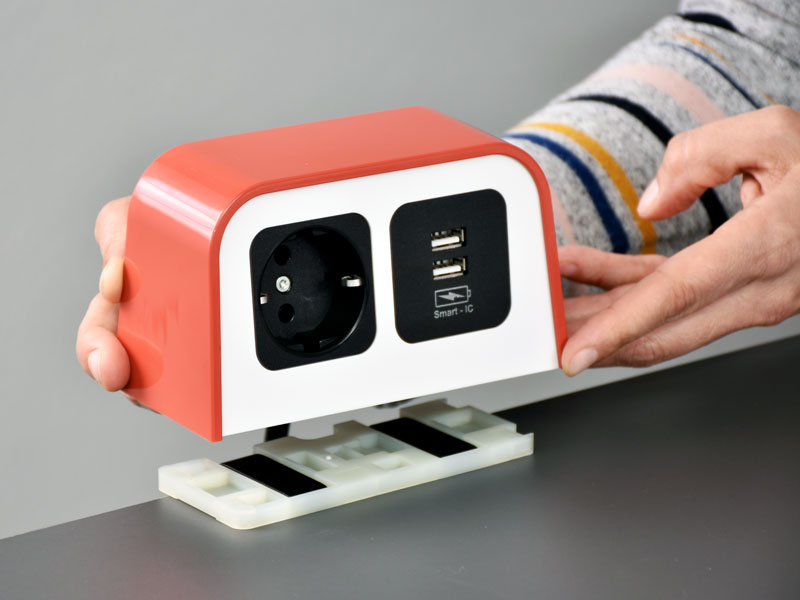 NETBOX-Juke_Befestigung-auf-Traegerplatte-mit-Klemmbefestigung