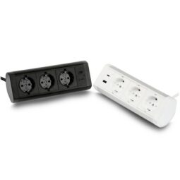 Plugmate disponible en noir et blanc