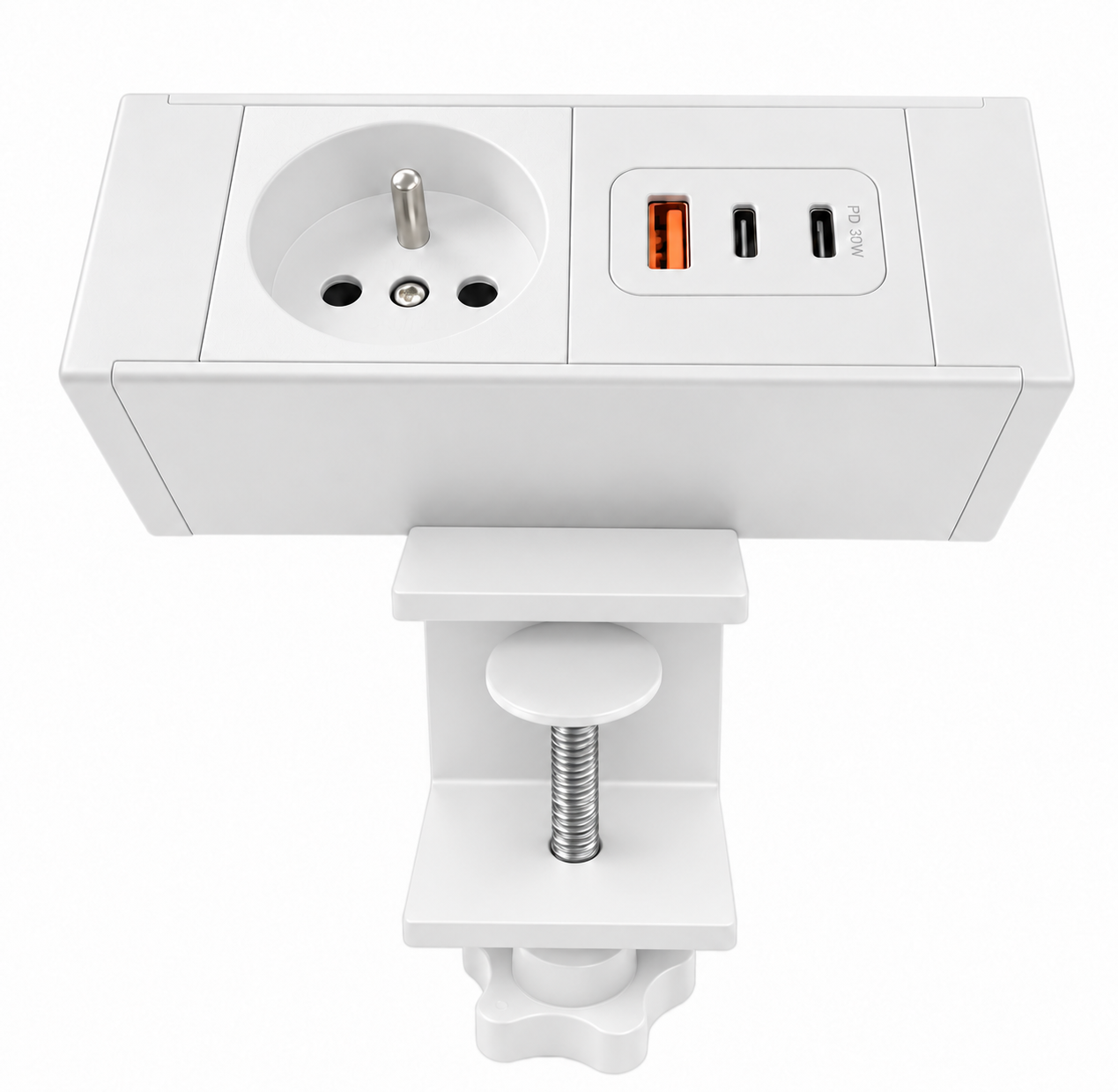 Plug Eldesk entièrement blanc